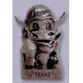 5-3/4" University Of Texas Collegiate Mascot Bank/ Bookends